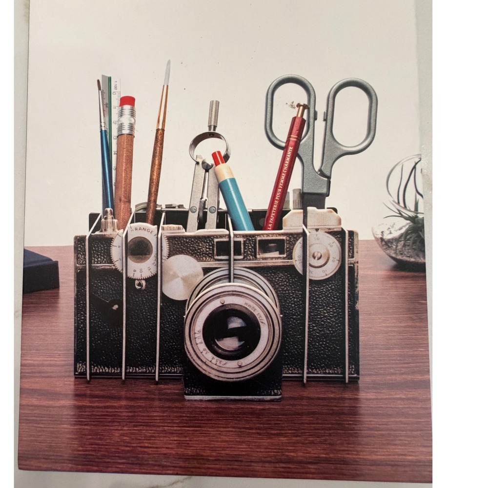 Artful Organizer Vintage Camera DIY Desk Storage Chronicle Books Retro Decor NEW